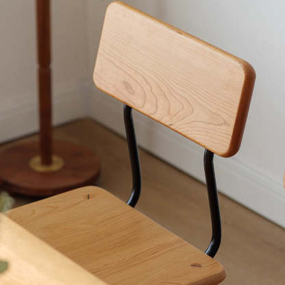 Vintage Cherry Wood Dining Chair
