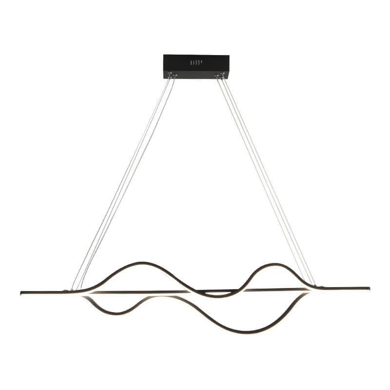 Minimalist Lines LED Island Chandelier