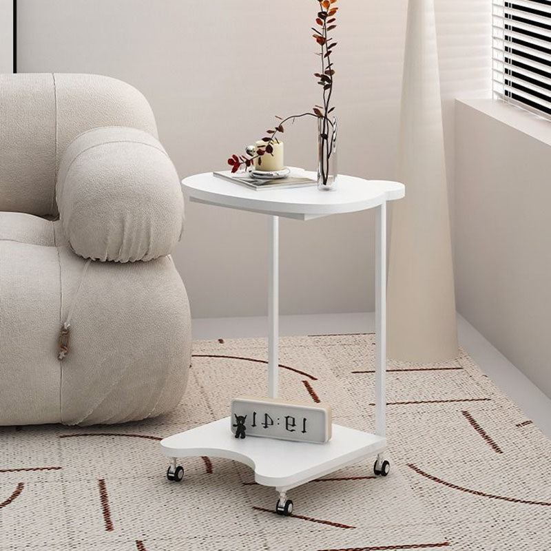 Minimalist Bear Wood Iron End Table