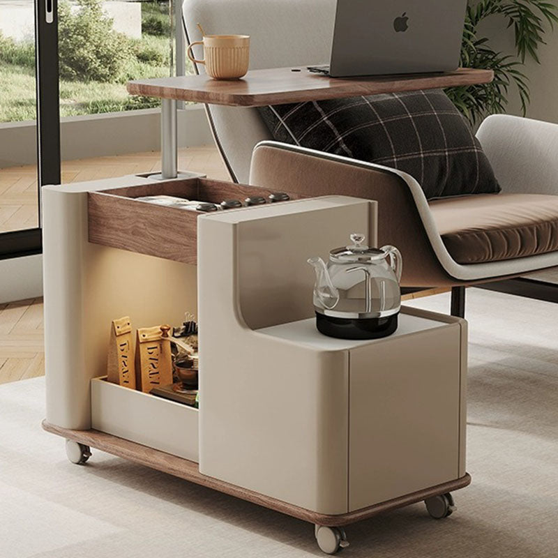 Modern Eclectic Rock Coffee Table 3-Tier