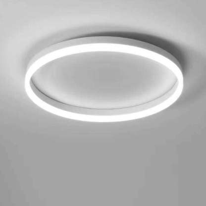 Nordic Circle Ring Iron Acrylic LED Flush Ceiling Light