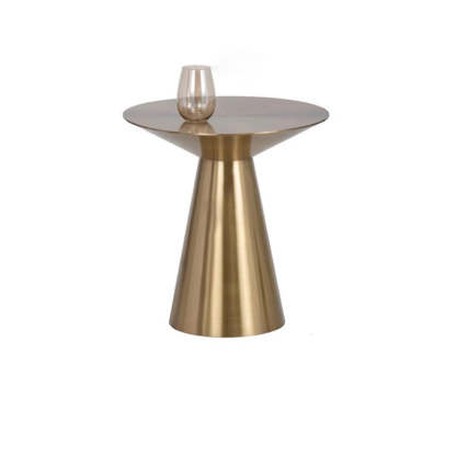 Contemporary Brushed Steel Coffee Table