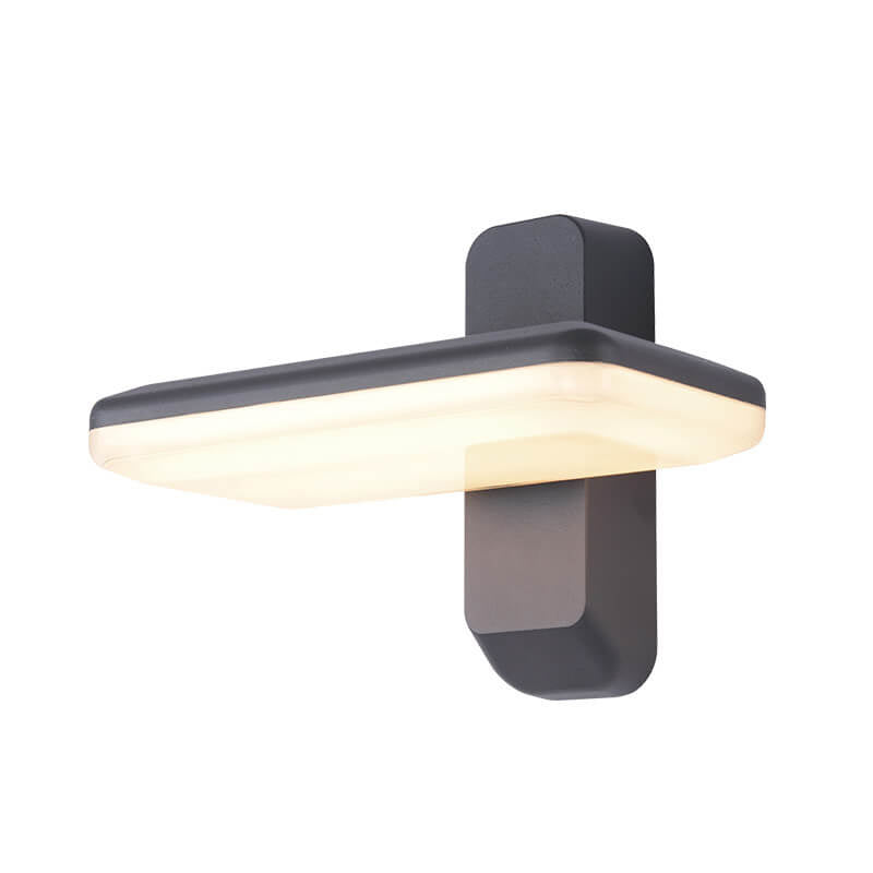 Modern Solar Infrared Sensor LED Outdoor Wall Sconce