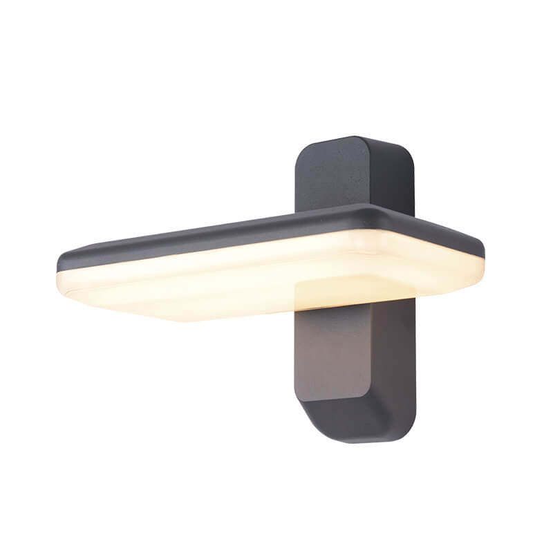Modern Solar Infrared Sensor LED Outdoor Wall Sconce