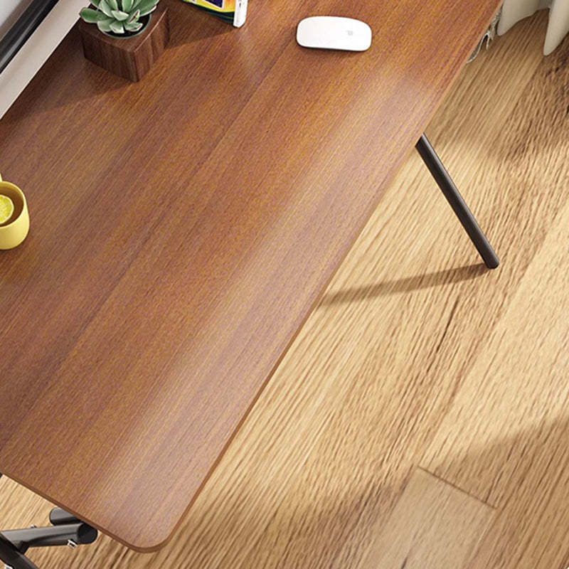 Minimalist Steel Wood Study Side Table