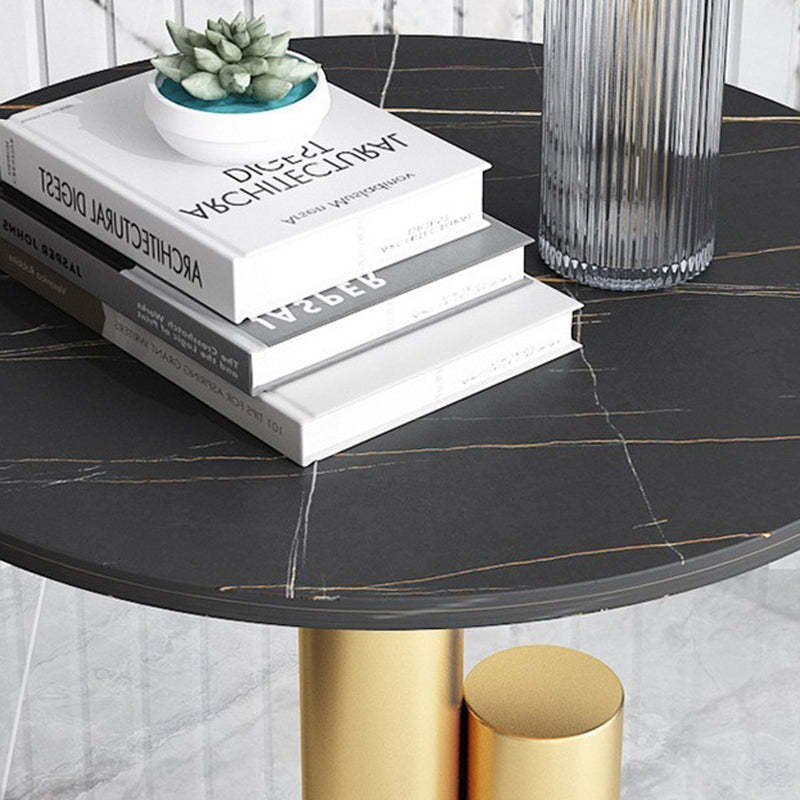 Contemporary Luxury Marble Top Coffee Table