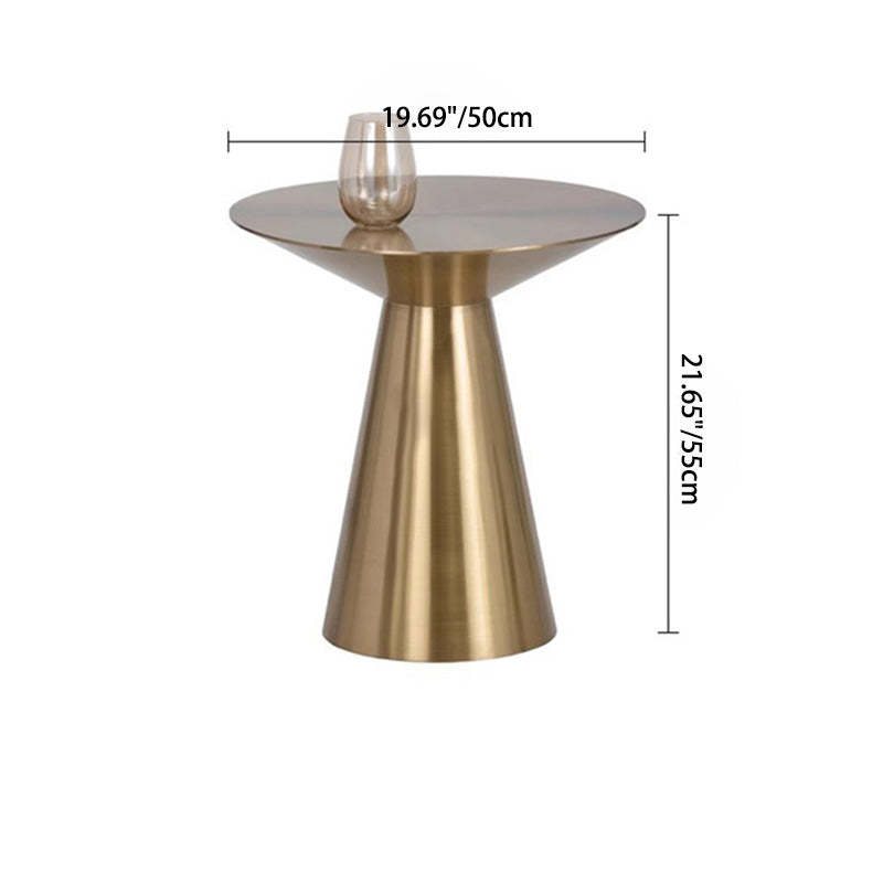 Contemporary Brushed Steel Coffee Table
