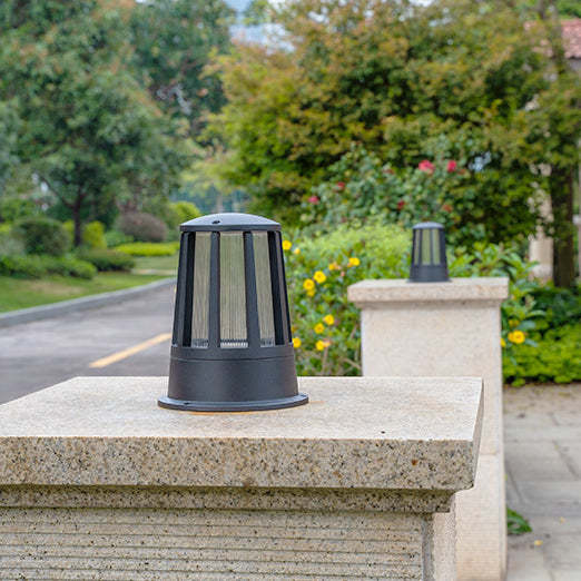 Industrial Aluminum Acrylic Outdoor Post Landscape Light