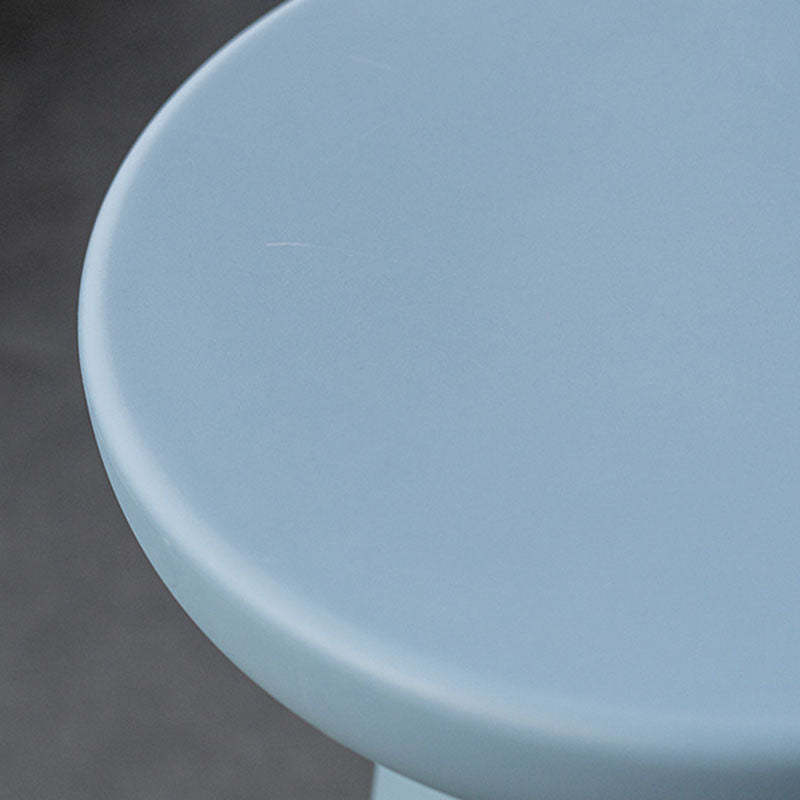 Minimalist Round Plastic Coffee Table