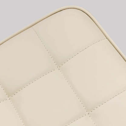 Modern PU Leather Stackable Vanity Stool