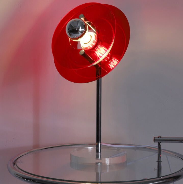 Modern Acrylic Saucer Table Lamp