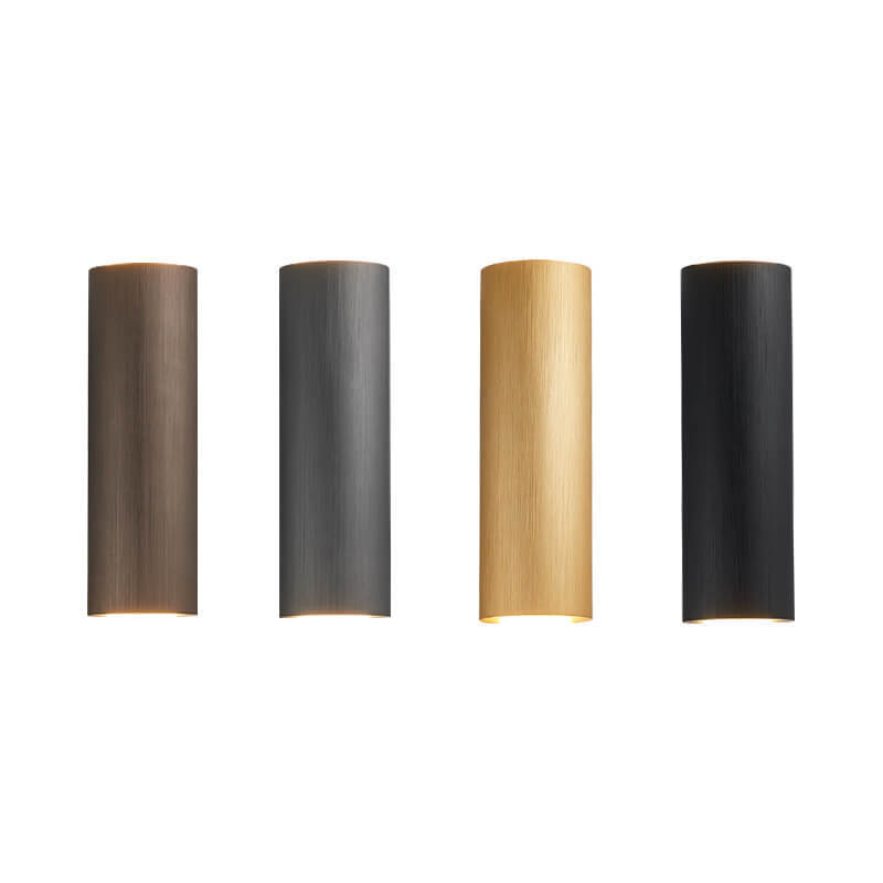 Minimalist Aluminum Cylindrical LED Sconce