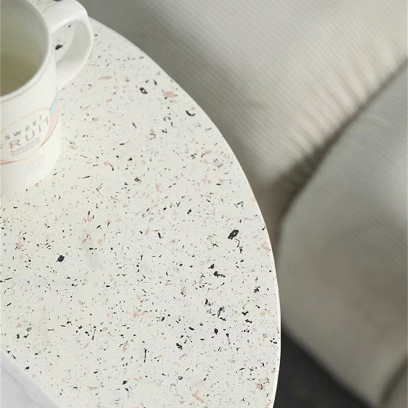 Nordic Hourglass Magnesium Oxide End Table