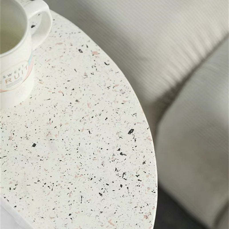 Nordic Hourglass Magnesium Oxide End Table
