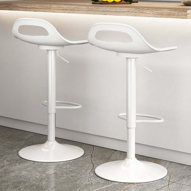 Minimalist Plastic Metal Bar Stool