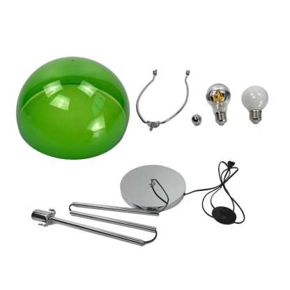Retro Acrylic Mushroom Floor Lamp — Green / 220V-240V For UK/AU