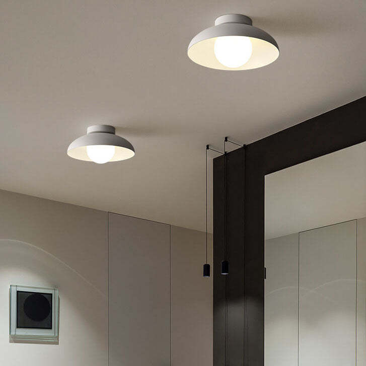 Japanese Wabi-Sabi Iron Glass Ceiling Light
