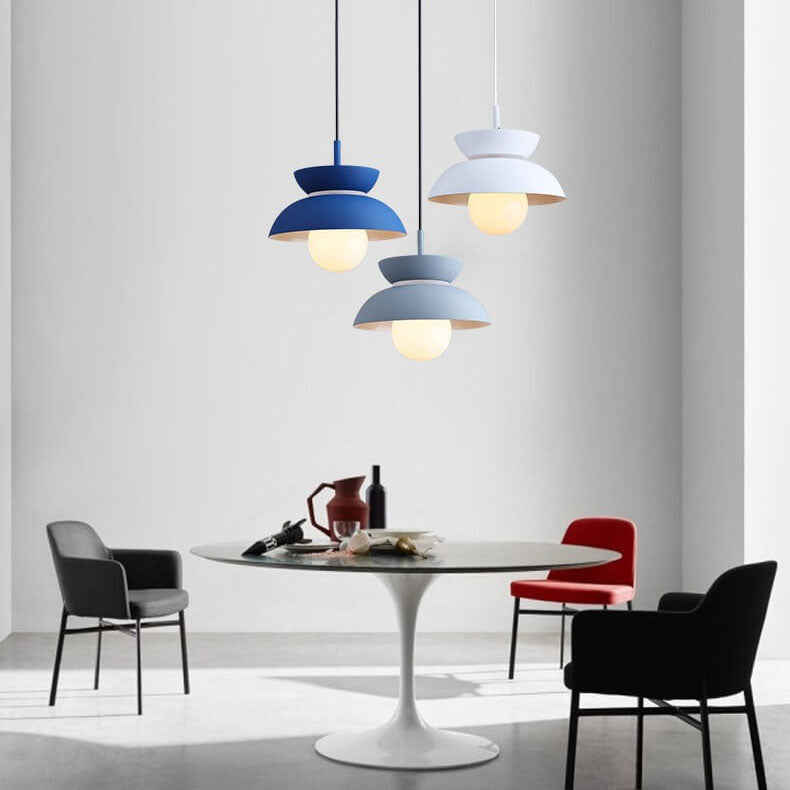 Lighom nordic solid white pendant lighting in aluminum — 220V-240V (UK/AU)