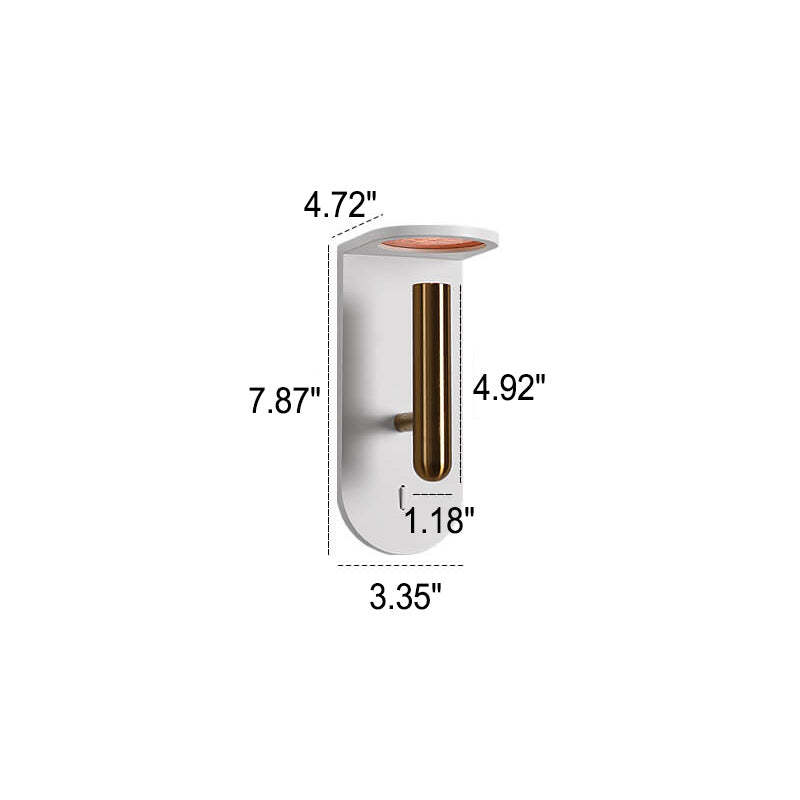 Industrial Flame Light Shadow Rotatable LED Wall Sconce