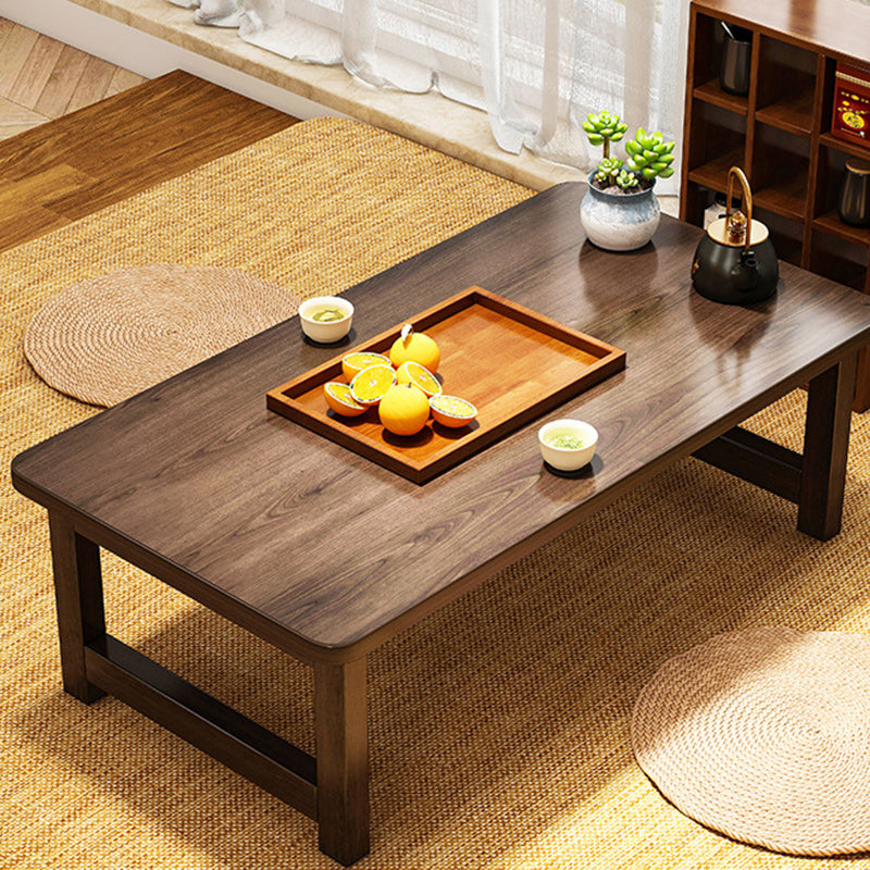 Minimalist Foldable Solid Wood Coffee Table