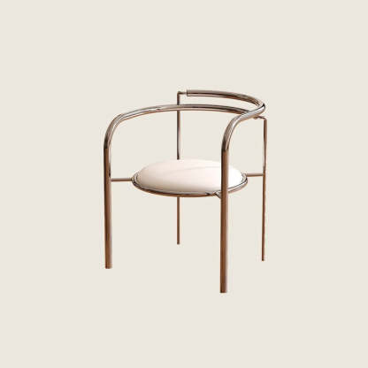 Scandinavian Curved Ash Wood Dining Chair