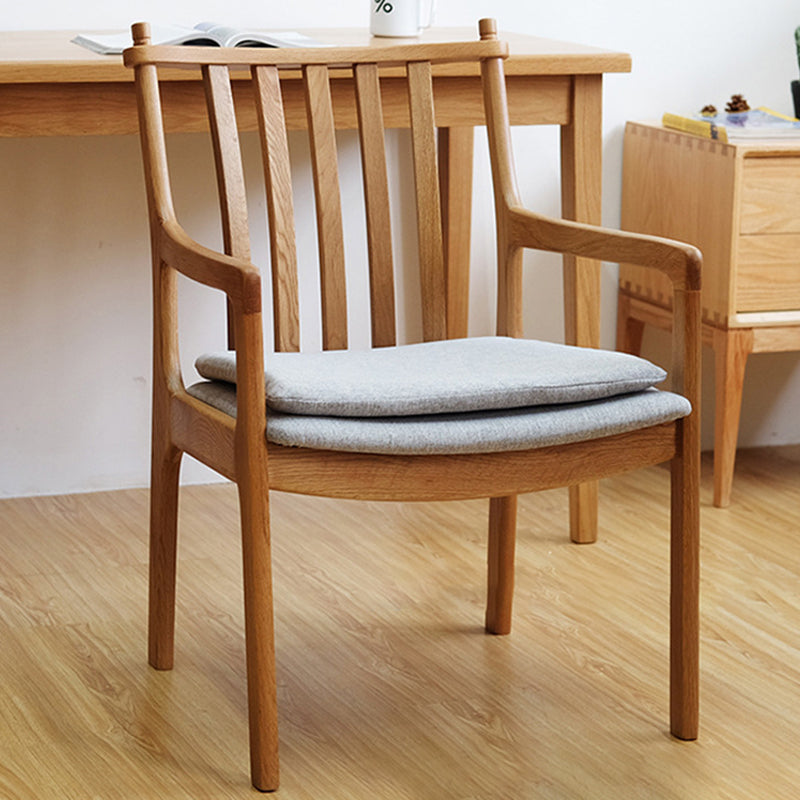 Vintage Solid Wood Dining Armchair