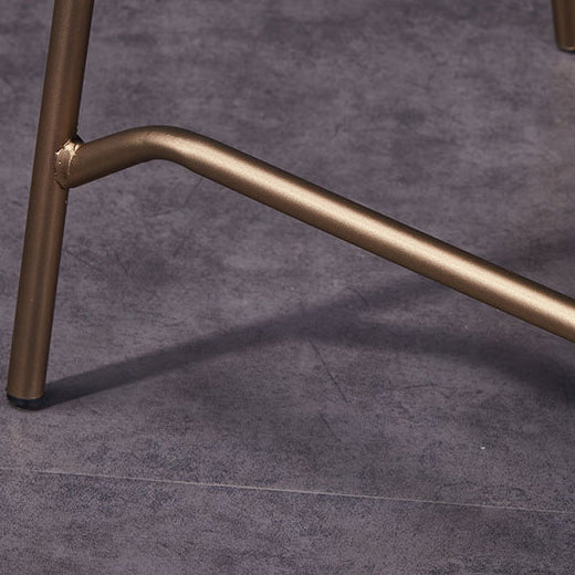 PU Leather Upholstered Metal Dining Chair