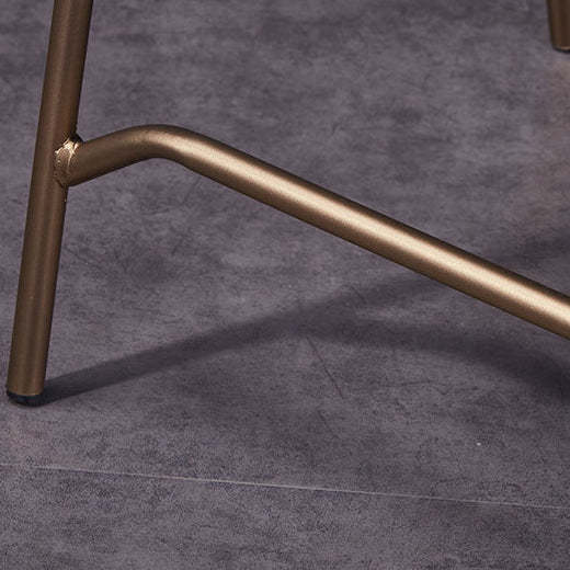 PU Leather Upholstered Metal Dining Chair