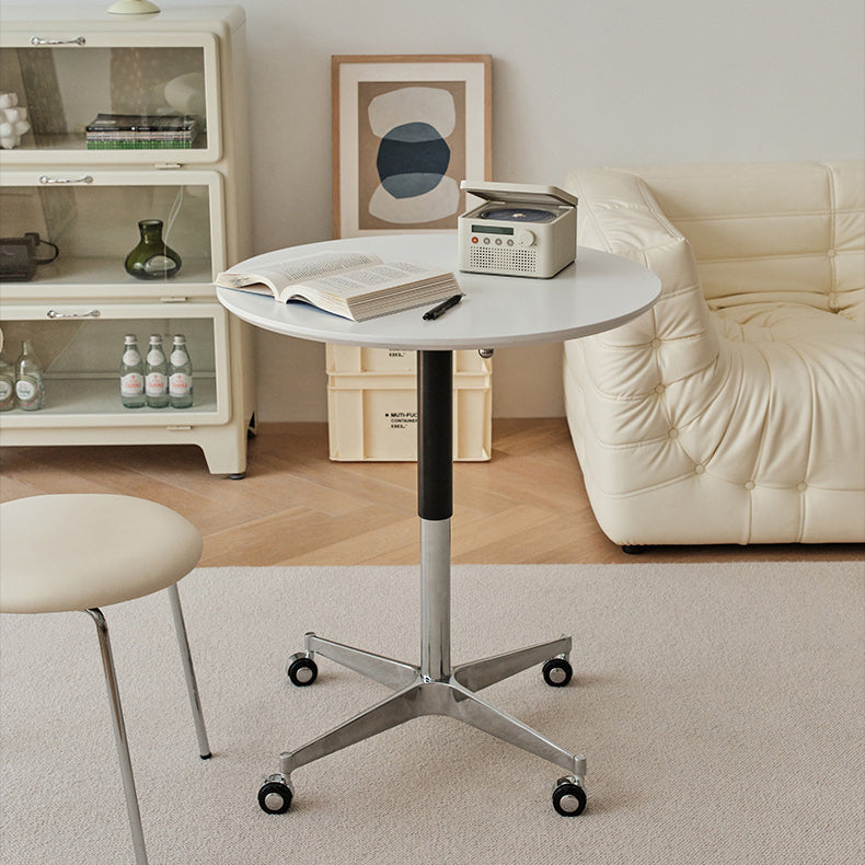 Minimalist Round Lift-Top Removable Coffee Table