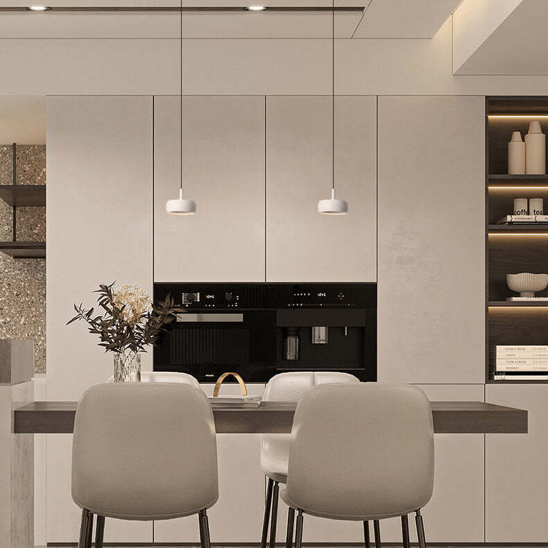Nordic Dome Aluminum Retractable LED Pendant