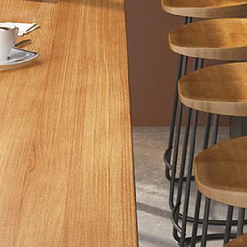 Nordic Tsuga Iron Backless Bar Stool
