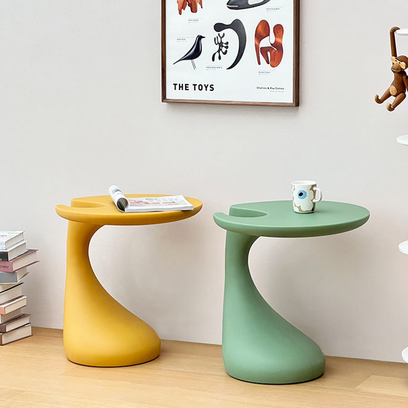 Contemporary C-Shape Coffee Table