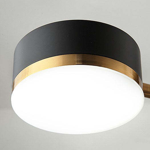 Scandinavian Iron Acrylic Round LED Ceiling Light