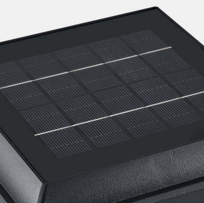 Minimalist Square Cylinder Solar LED Outdoor Light
