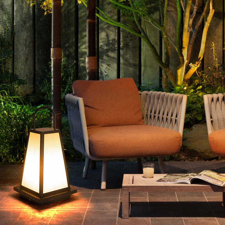 Minimalist Solar Acrylic Landscape Light