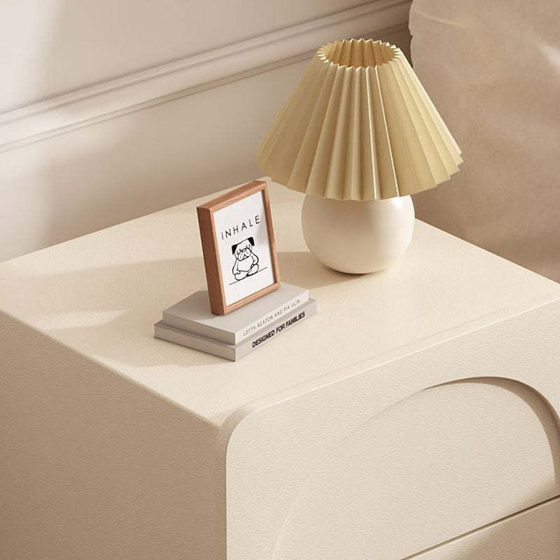 Minimalist Ball-Base Carbon Steel Nightstand