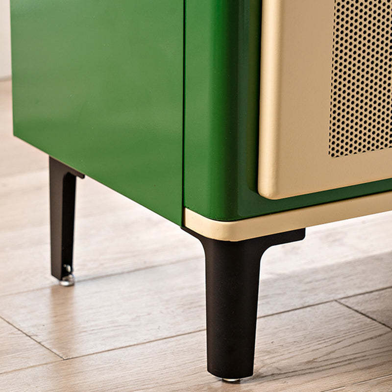 Nordic Square Metal 2-Tier Side Table