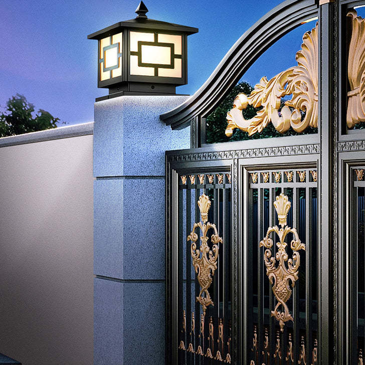 Chinese Solar Acrylic Square Lantern LED Landscape Light