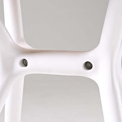 Minimalist Cross Frame Plastic Outdoor Coffee Table