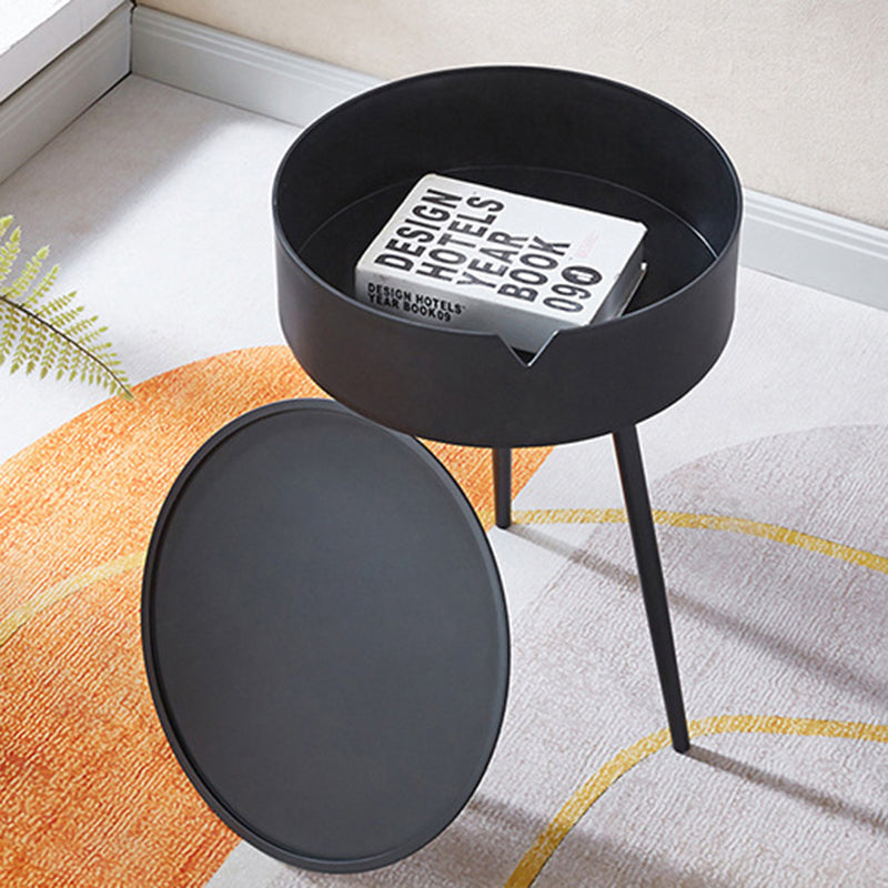 Minimalist Tripod Plastic Nightstand