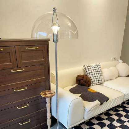 Retro Acrylic Mushroom Floor Lamp