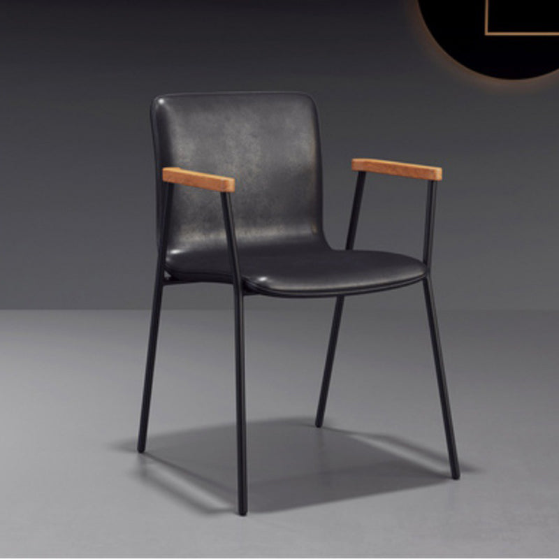 Faux Leather Upholstered Dining Chair