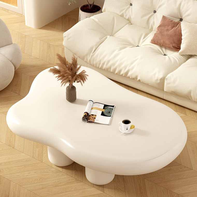 Minimalist Cream Cloud Coffee Table