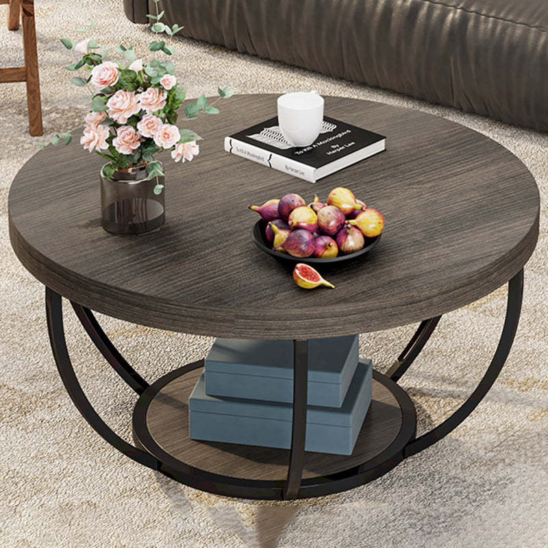 Modern Luxury Round Steel Coffee Table