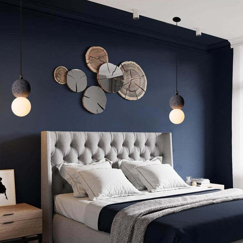 Scandinavian Orb Terrazzo Pendant Light