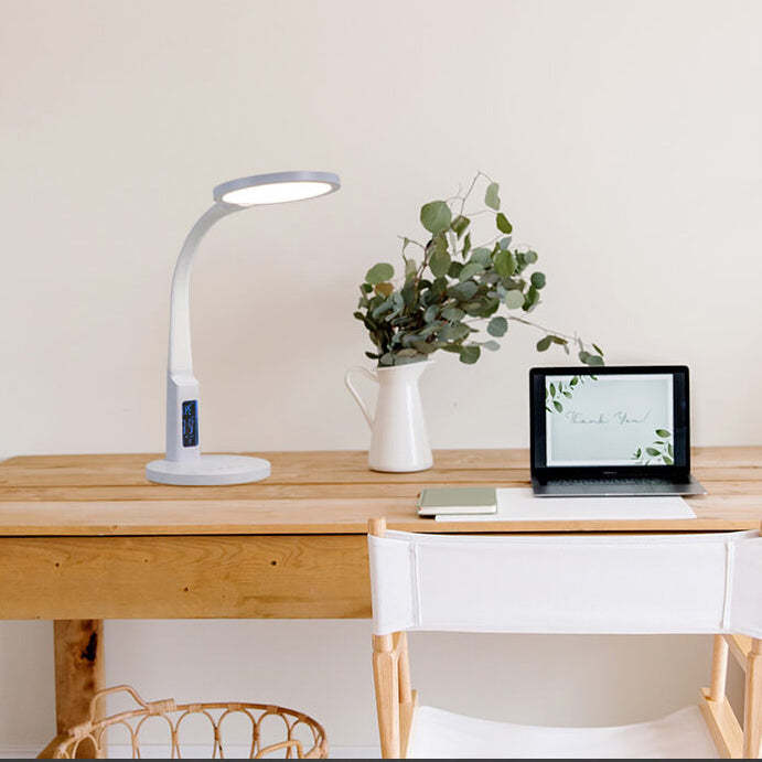 Modern Ring Touch LED Reading Desk Lamp