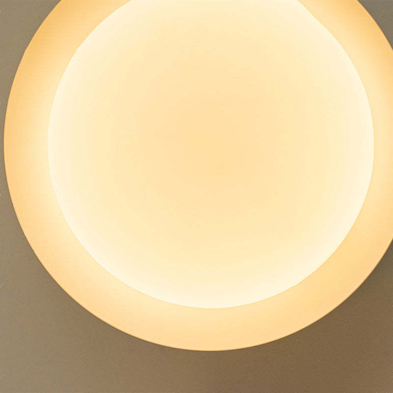 Scandinavian Macaron Semicircle Ceiling Light
