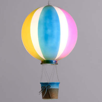 Scandinavian Hot Air Balloon Iron Acrylic Pendant Light