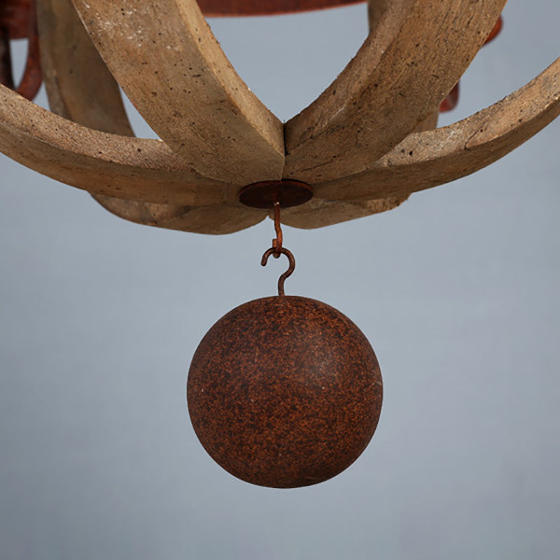 Rustic Branch Candle Holder Wooden Iron Chandelier