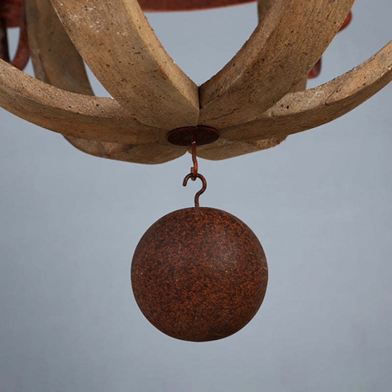 Rustic Branch Candle Holder Wooden Iron Chandelier